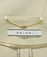 BEIGE,（ベイジ）ノーカラージャケット ベージュ サイズ:2(S位) レディース/2200644662031