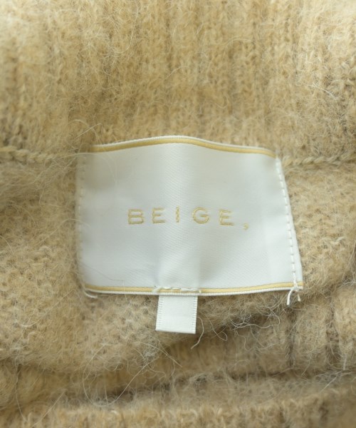 BEIGE,（ベイジ）ニット・セーター ベージュ サイズ:4(M位) レディース/2200649880102