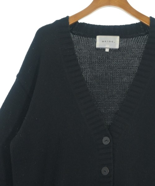BEIGE,（ベイジ）カーディガン 黒 サイズ:4(M位) レディース/2200624360032