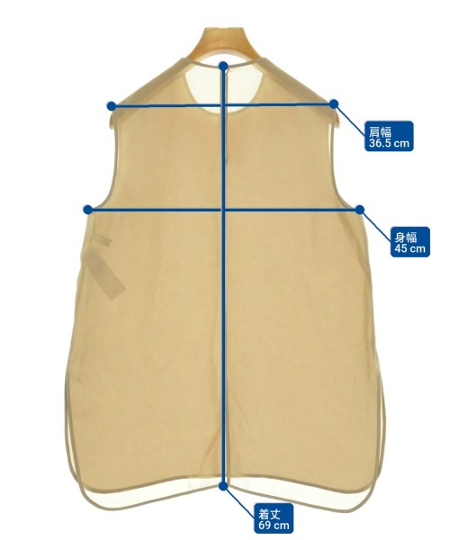 BEIGE,（ベイジ）ブラウス ベージュ サイズ:4(M位) レディース/2200624360131