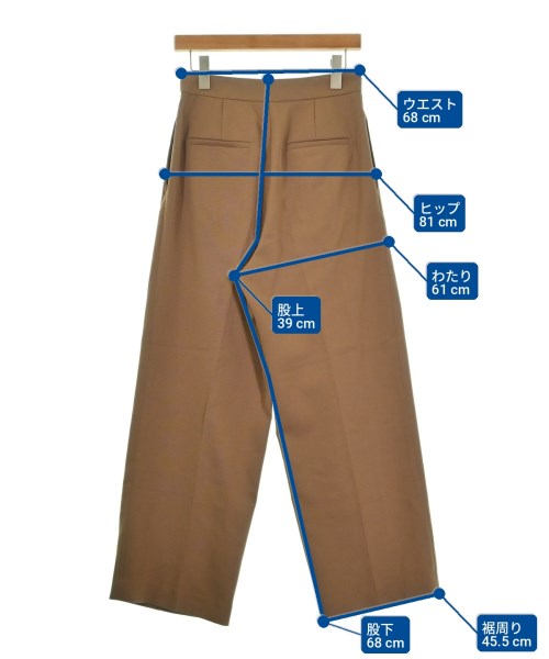BEIGE,（ベイジ）スラックス 茶 サイズ:4(M位) レディース/2200703089014