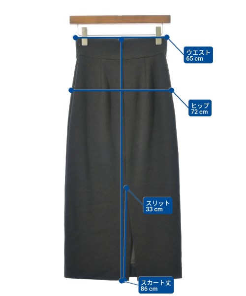 BEIGE,（ベイジ）ロング・マキシ丈スカート 茶 サイズ:0(XS位) レディース/2200662581017