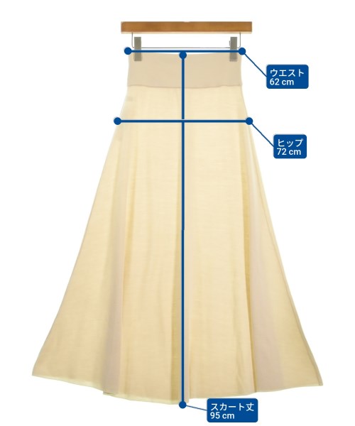 BEIGE,（ベイジ）ロング・マキシ丈スカート ベージュ サイズ:4(M位) レディース/2200663990092