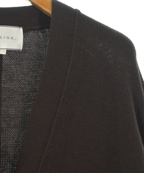 BEIGE,（ベイジ）カーディガン 茶 サイズ:4(M位) レディース/2200661741146