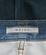 BEIGE,（ベイジ）デニムパンツ 青 サイズ:4(XL位) レディース/2200706190014