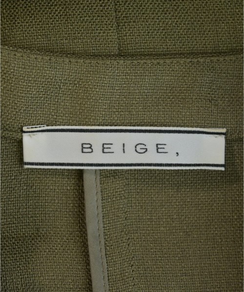 BEIGE,（ベイジ）ワンピース カーキ サイズ:4(XL位) レディース/2200715022054