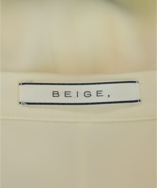 BEIGE,（ベイジ）カジュアルシャツ 黄 サイズ:4(XL位) レディース/2200715022108