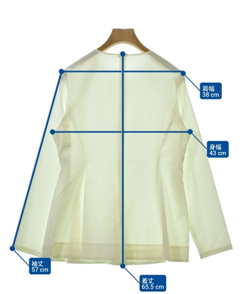 BEIGE,（ベイジ）ブラウス 白 サイズ:4(XL位) レディース/2200717859139