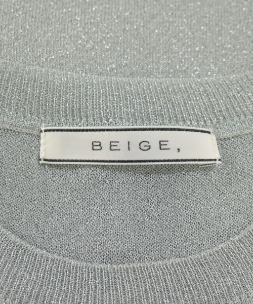 BEIGE,（ベイジ）ニット・セーター グレー サイズ:2(S位) レディース/2200715784044