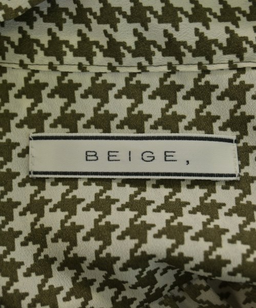 BEIGE,（ベイジ）ブラウス カーキ サイズ:4(M位) レディース/2200723771272