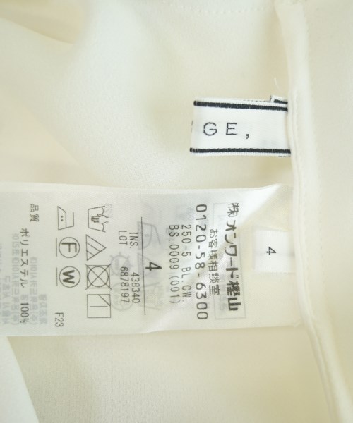 BEIGE,（ベイジ）ブラウス 白 サイズ:4(M位) レディース/2200728043022