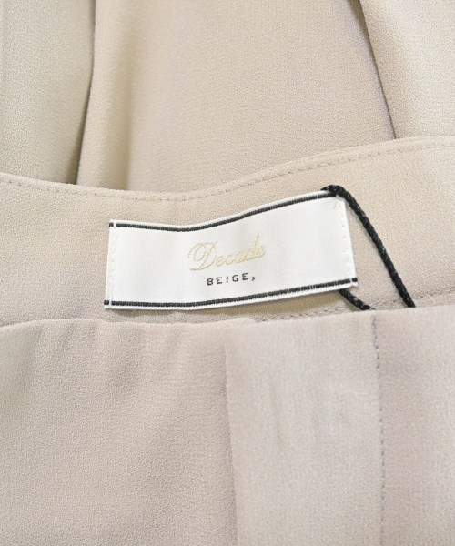 BEIGE,（ベイジ）スラックス ベージュ サイズ:2(S位) レディース/2200682354110