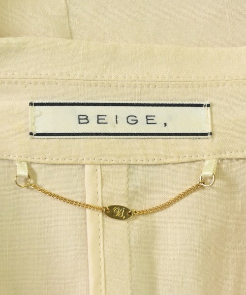 BEIGE,（ベイジ）テーラードジャケット 白 サイズ:-(XL位) レディース/2200679277286