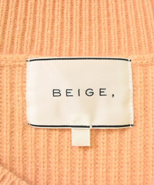 BEIGE,（ベイジ）ニット・セーター オレンジ サイズ:4(XL位) レディース/2200679277323