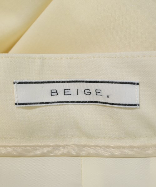 BEIGE,（ベイジ）スラックス 白 サイズ:6(L位) レディース/2200679277477