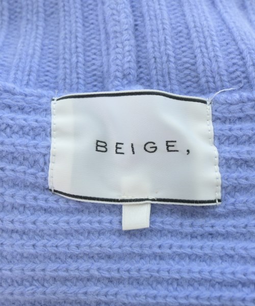 BEIGE,（ベイジ）ニット・セーター 青 サイズ:4(XL位) レディース/2200681284029