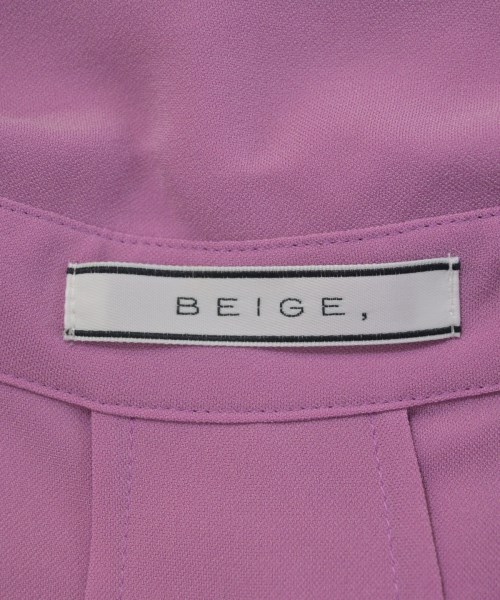 BEIGE,（ベイジ）カジュアルシャツ 紫 サイズ:4(M位) レディース/2200687274048