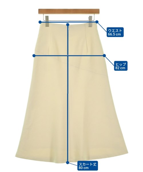 BEIGE,（ベイジ）ロング・マキシ丈スカート 白 サイズ:2(M位) レディース/2200680620019