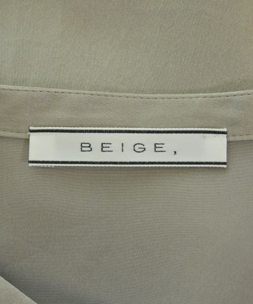 BEIGE,（ベイジ）ブラウス グレー サイズ:2(M位) レディース/2200684305660
