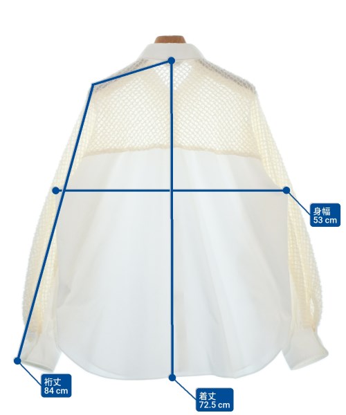 STELLA CIFFON（ステラシフォン）カジュアルシャツ 白 サイズ:36(S位) レディース/2200675330022