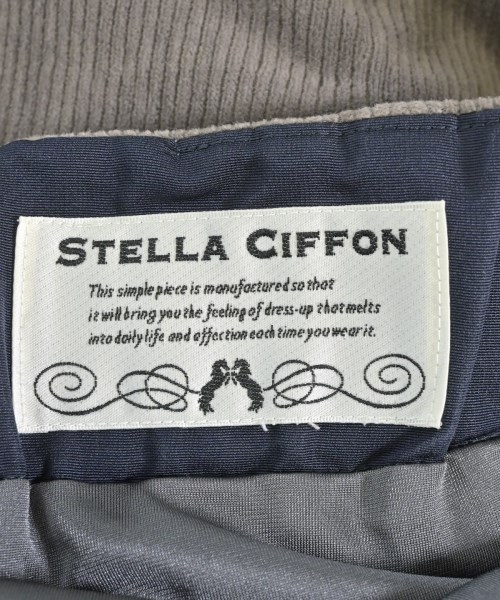 STELLA CIFFON（ステラシフォン）ひざ丈スカート 茶 サイズ:36(S位) レディース/2200696862021