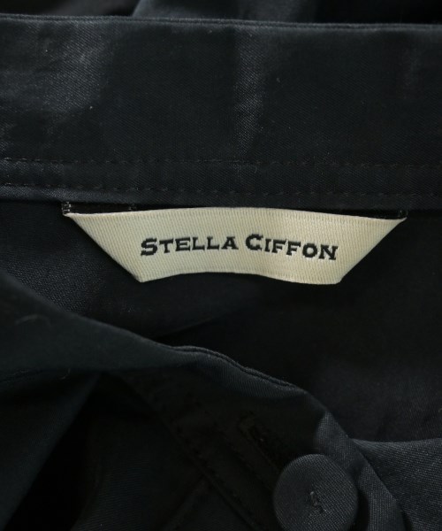 STELLA CIFFON（ステラシフォン）シャツワンピース 黒 サイズ:36(S位) レディース/2200692347065