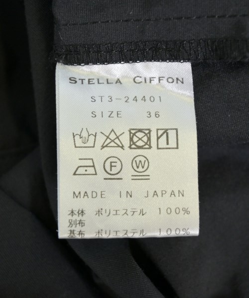 STELLA CIFFON（ステラシフォン）カジュアルシャツ 黒 サイズ:36(S位) レディース/2200717846115