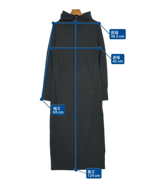 intoca（イントゥーカ）ワンピース 黒 サイズ:2(M位) レディース/2200644747592