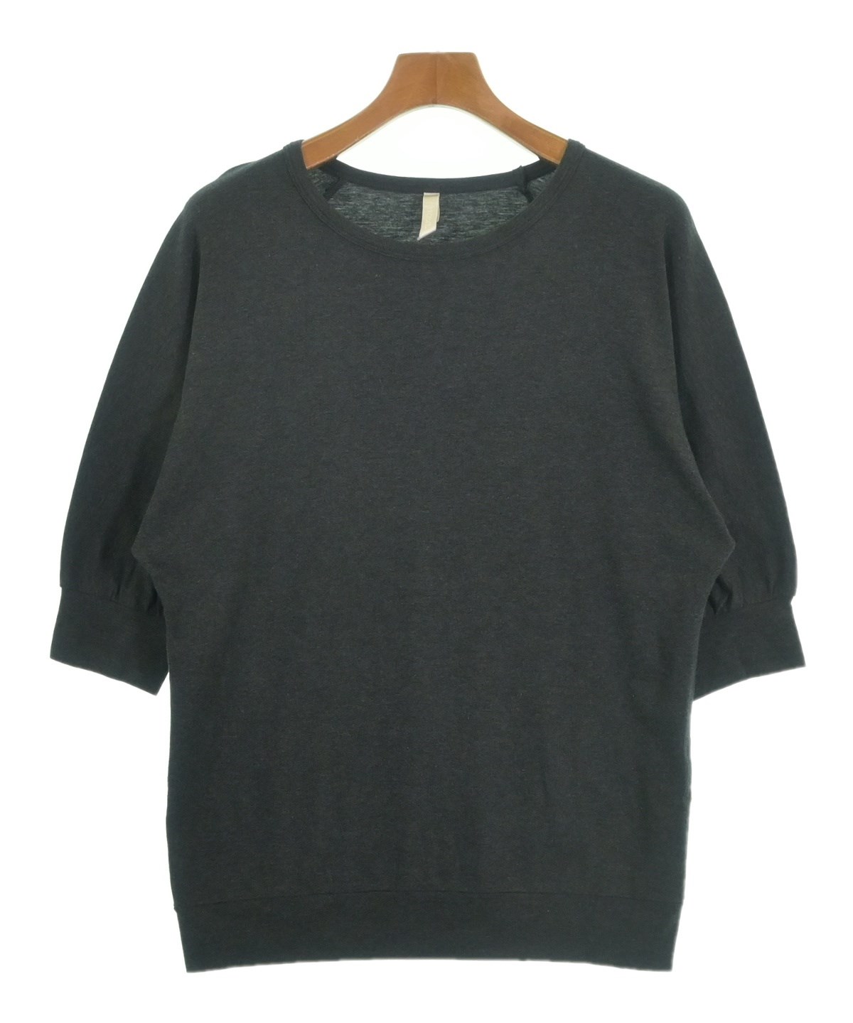 intoca. / イントゥーカ 2024 コットンカットソー/TOPS intoca（イントゥーカ）Tシャツ・カットソー グレー サイズ:2(M