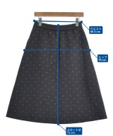 Reflect（リフレクト）ひざ丈スカート 黒 サイズ:11(L位) レディース/2200633299125