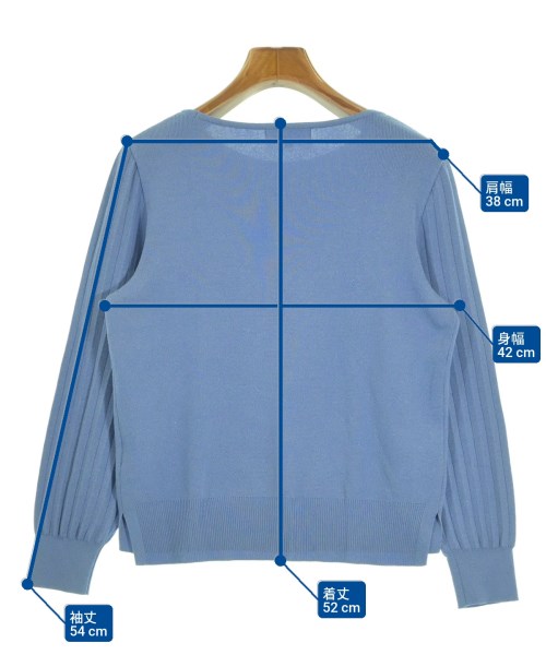 Reflect（リフレクト）ニット・セーター 青 サイズ:7(S位) レディース/2200619091057