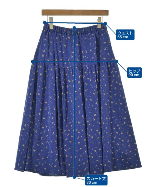 Reflect（リフレクト）ロング・マキシ丈スカート 青 サイズ:11(L位) レディース/2200618352050