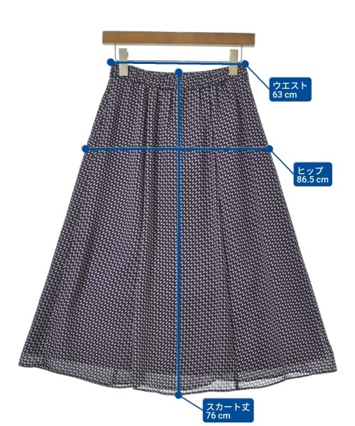 Reflect（リフレクト）ロング・マキシ丈スカート 紫 サイズ:7(S位) レディース/2200627705168