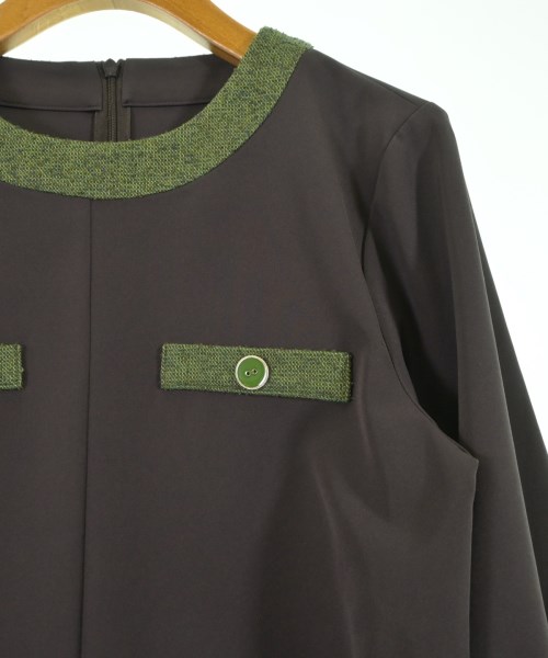 Reflect（リフレクト）ブラウス 茶 サイズ:7(S位) レディース/2200627705175