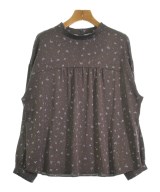 Reflect（リフレクト）ブラウス 茶 サイズ:15(XXL位) レディース/2200628177124