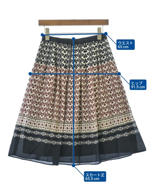 Reflect（リフレクト）ロング・マキシ丈スカート 黒 サイズ:9(M位) レディース/2200628165046