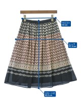 Reflect（リフレクト）ロング・マキシ丈スカート 黒 サイズ:9(M位) レディース/2200628165046