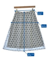 Reflect（リフレクト）ロング・マキシ丈スカート 白 サイズ:9(M位) レディース/2200628165077