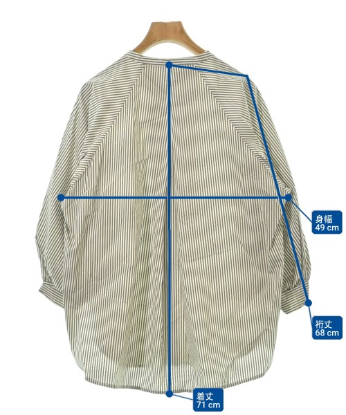 Reflect（リフレクト）カジュアルシャツ カーキ サイズ:9(M位) レディース/2200641841026