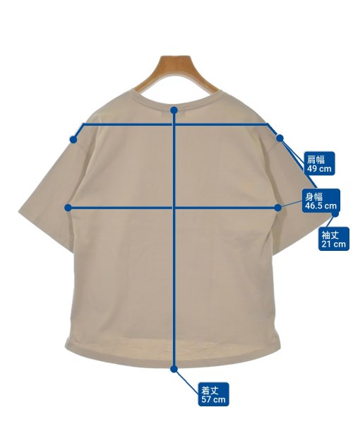 Reflect（リフレクト）Tシャツ・カットソー ベージュ サイズ:9(M位) レディース/2200641841101