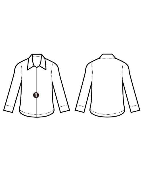 Reflect（リフレクト）カジュアルシャツ 黄 サイズ:9(M位) レディース/2200641841118