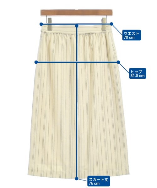 Reflect（リフレクト）ロング・マキシ丈スカート 白 サイズ:11(L位) レディース/2200641841224