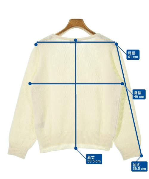 Reflect（リフレクト）ニット・セーター 白 サイズ:11(L位) レディース/2200642051035