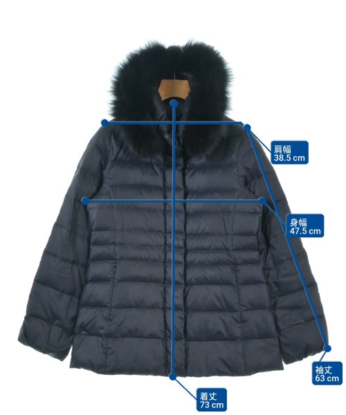 Reflect（リフレクト）ダウンジャケット/ダウンベスト 紺 サイズ:9(M位) レディース/2200643745018