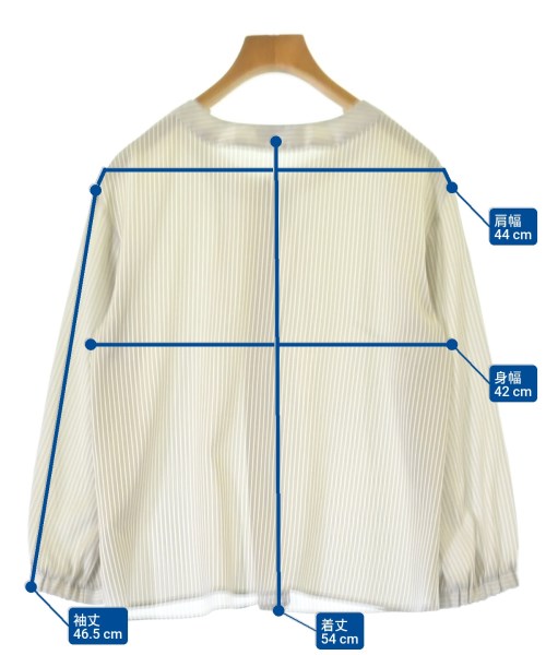 Reflect（リフレクト）ブラウス グレー サイズ:9(M位) レディース/2200625174119