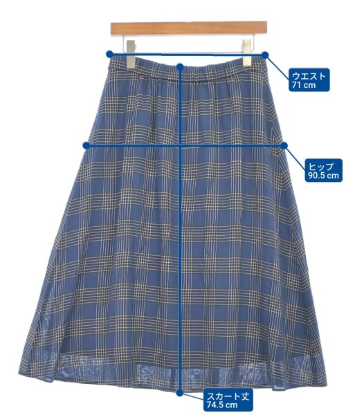 Reflect（リフレクト）ロング・マキシ丈スカート 紺 サイズ:11(L位) レディース/2200626727031