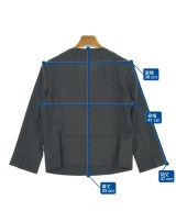 Reflect（リフレクト）ノーカラージャケット 紺 サイズ:9(M位) レディース/2200618020027