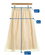 Reflect（リフレクト）ロング・マキシ丈スカート ベージュ サイズ:9(M位) レディース/2200612829046