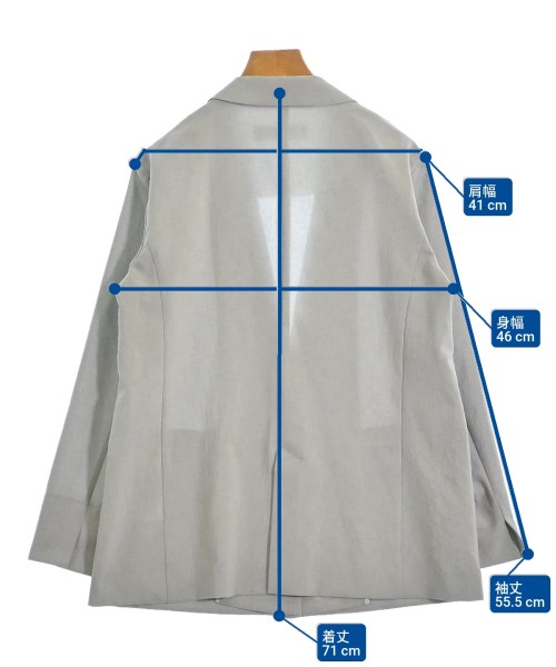 Reflect（リフレクト）カジュアルジャケット グレー サイズ:11(L位) レディース/2200615117140