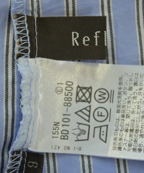 Reflect（リフレクト）カジュアルシャツ 青 サイズ:9(M位) レディース/2200615117232